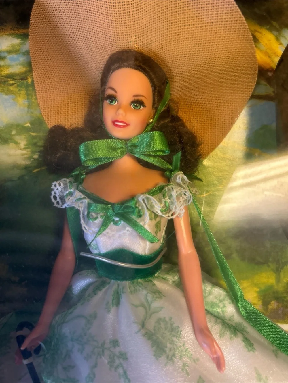 1994 Mattel Barbie as Scarlet O’Hara Gone with the Wind Doll Hollywood Legends